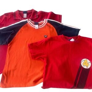 Lot of 3 Vintage OshKosh Kid Graphic T-Shirts Multicolor Short Sleeve Y2K Grunge